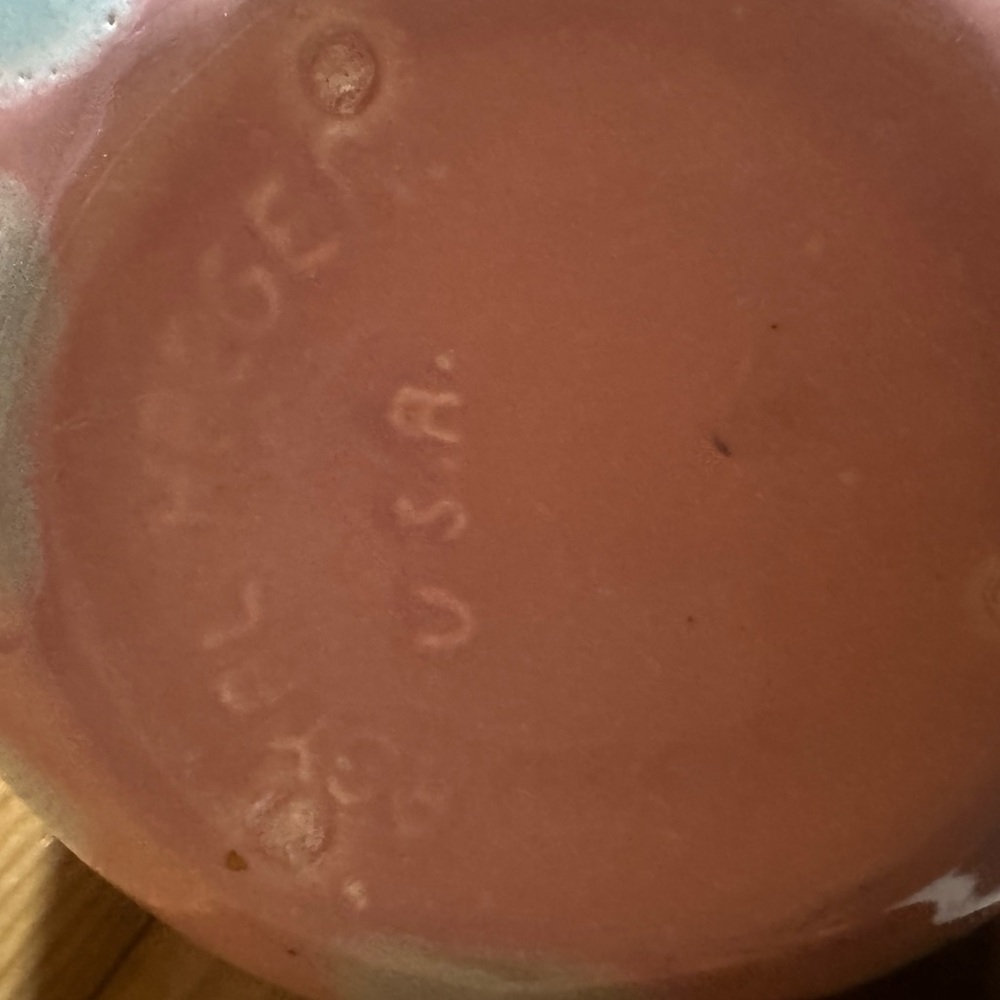 Vintage Royal Haeger pastel pottery - Picture 6 of 6